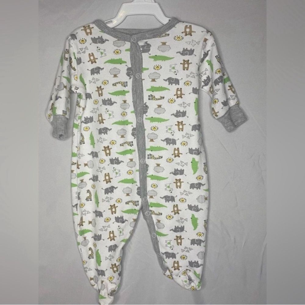 Duck Duck Goose Onsie with matching hat & booties Size 0-3M